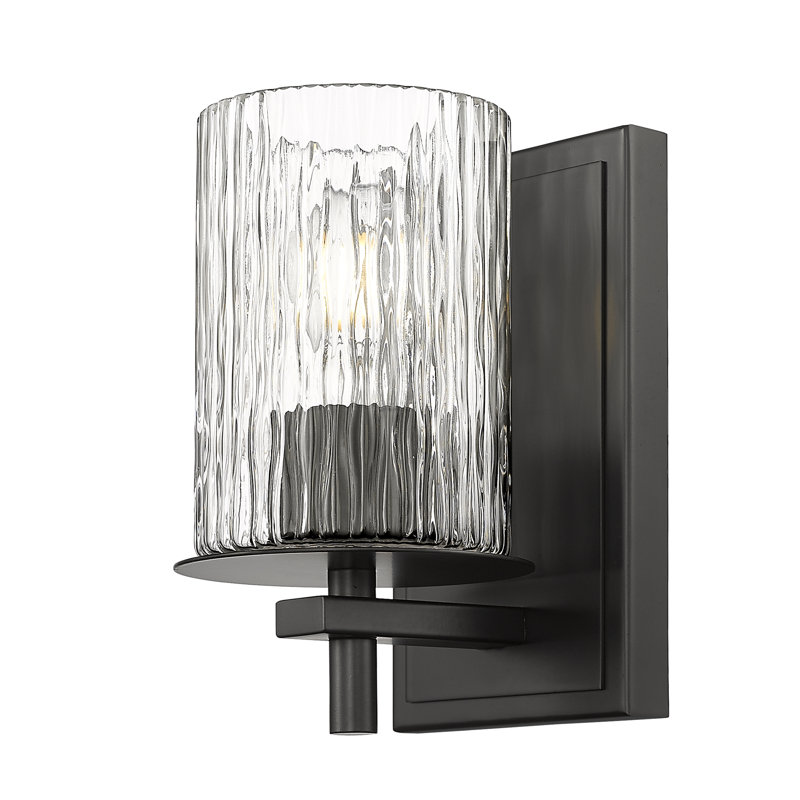 Roddrick Steel Wallchiere, Matte Black
