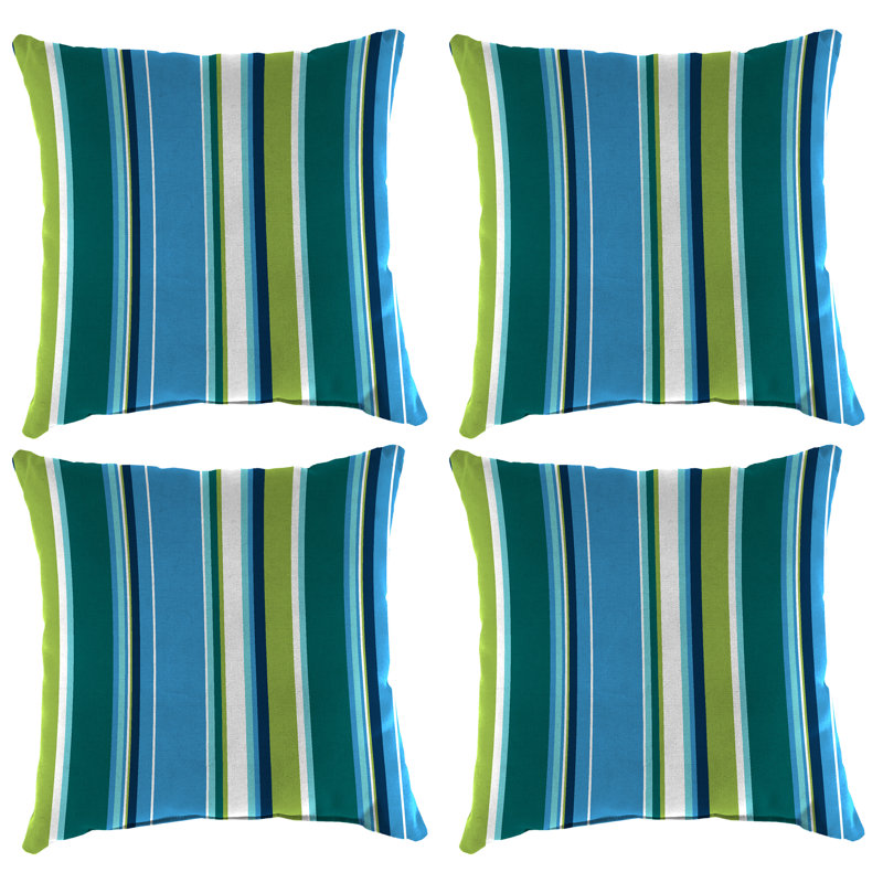 16" x 16" Outdoor Throw Pillow, Covert Capri