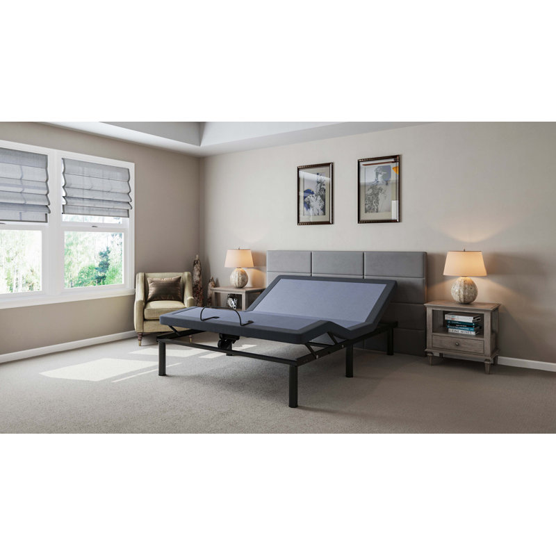 Adjustable Bed Base With -Range Positions Adjustment, Full