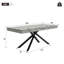 Extendable Metal Base Dining Table-1330830066