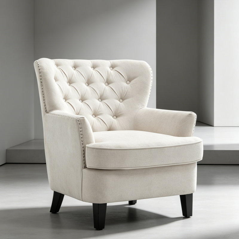 Modern Small Space Single Armchair