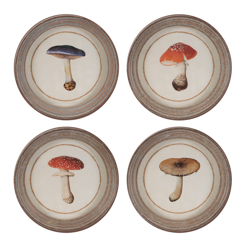 Reproduction encadrée de champignon