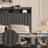 Floating Bed Frame With RGB LED Lights & Charging Station-533037021-533037019