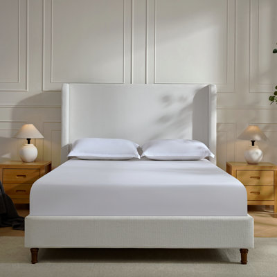 Grand lit tapissier Harper