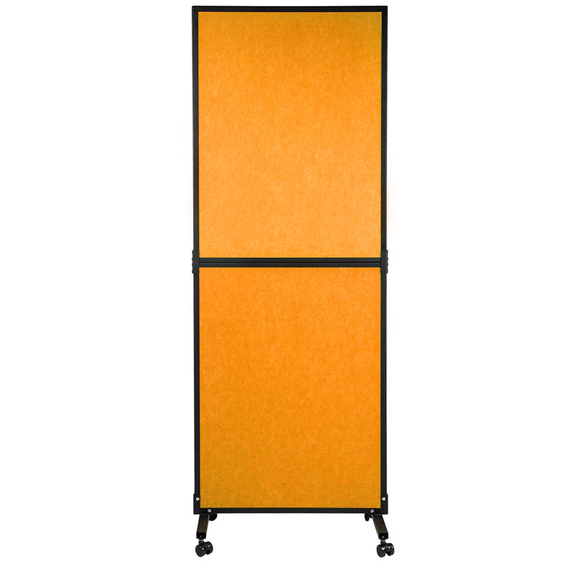 Cloisons de protection acoustique H 66 po x l 24 po, Orange