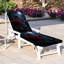  Coussin de patio pour l'extérieur 3 po Red Roses Dew Mystical Dark Forest