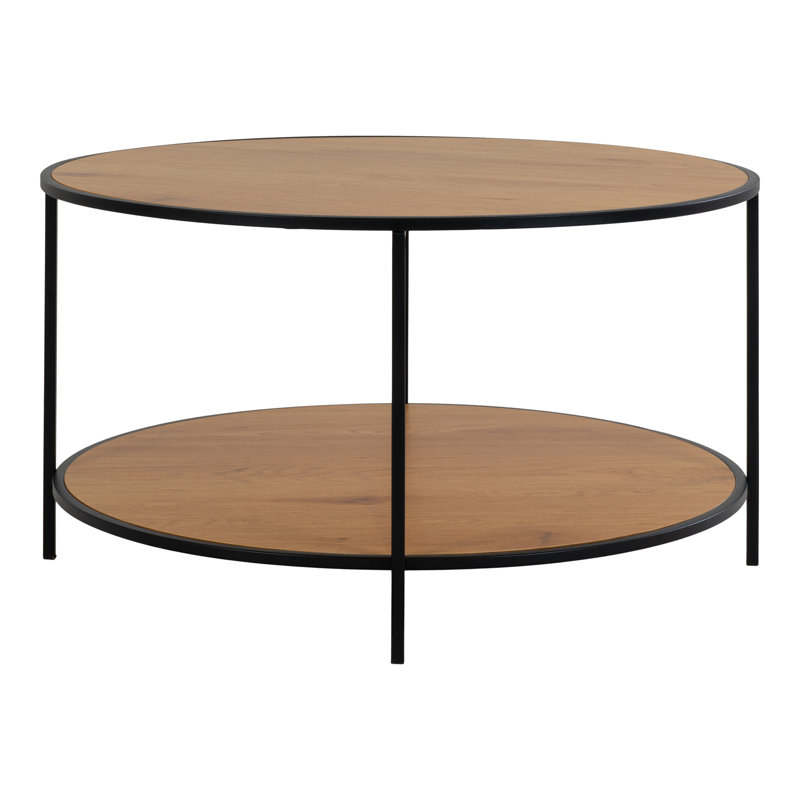 Jewelyssa Coffee Table with Storage, Oak