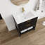 Meuble-lavabo simple 30,34 po avec comptoir en céramique Takirah-417094575-417094572