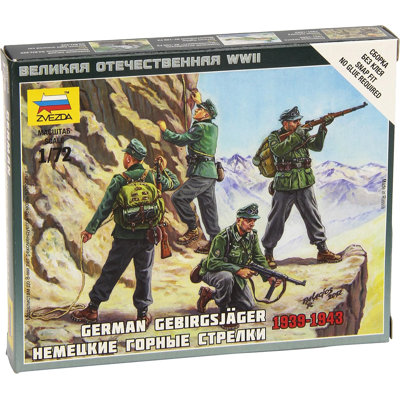 Zvezda Models 1939-1943 German Gebirgsj?ger Kit