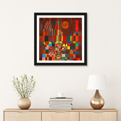 «Burg Und Sonne, 1928» par Paul Klee - reproduction d'art