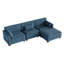 4 Seater Corduroy Corner Sofa -1086292296