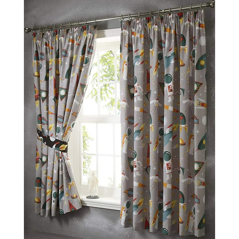 Malinda Room Darkening Curtain Panel Pair