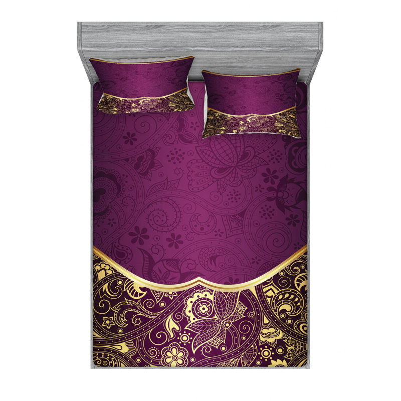 Microfiber Sheet Set, Full Sheet Set with Fitted Sheet