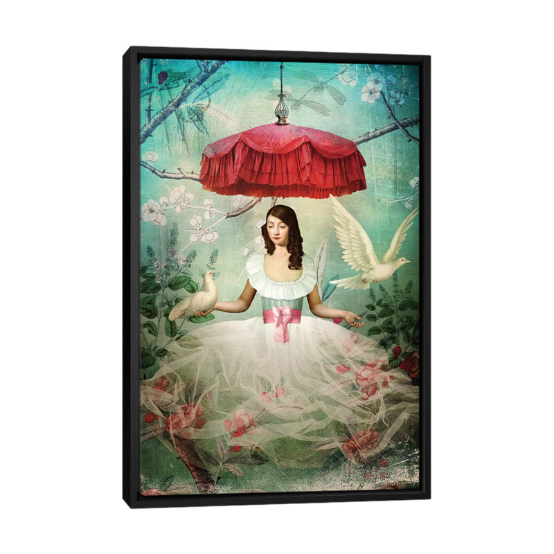 Reproduction d’art sur toile tendue "earl de châssis gris" par catrin welz-stein, H 26 po x l 18 po x P 1,5 po, Pas de tapis