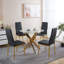 Ensemble de 4 chaises seulement, sans les tables