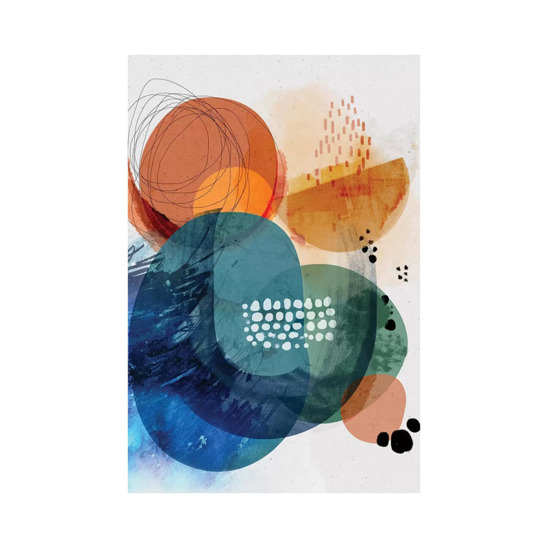 Ocean Rock - Painting on Canvas, Wrapped Canvas, 101.6cm H x 66.04cm W x 3.81cm D