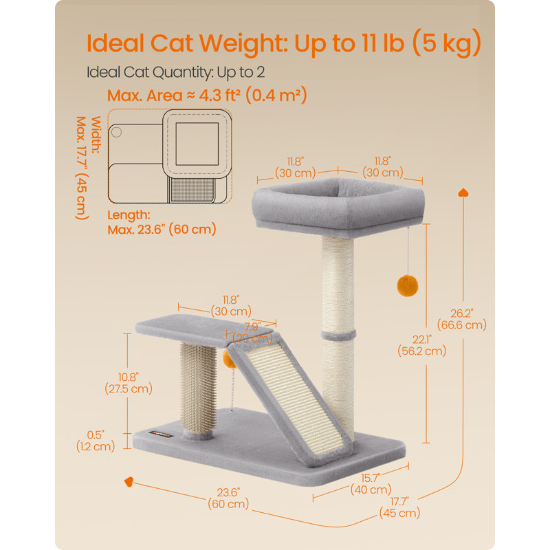 67 cm H Cat Scratchers