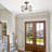 Brisher 3-Light  Semi Flush Mount Light