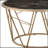 Engineering Stone Glass Top Coffee Table