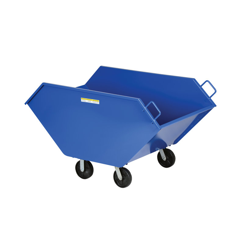 Poubelle de camion, H 37,43 po x l 38,375 po x P 66,6875 po