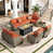 Orange-rouge