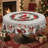 Christmas Santa Claus Design Washable Polyester Tablecloth