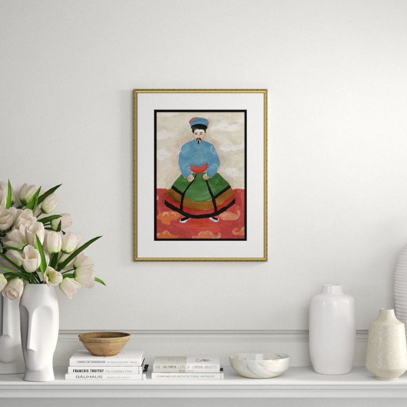 Emperor In Taupe Giclee Print by Dana Gibson