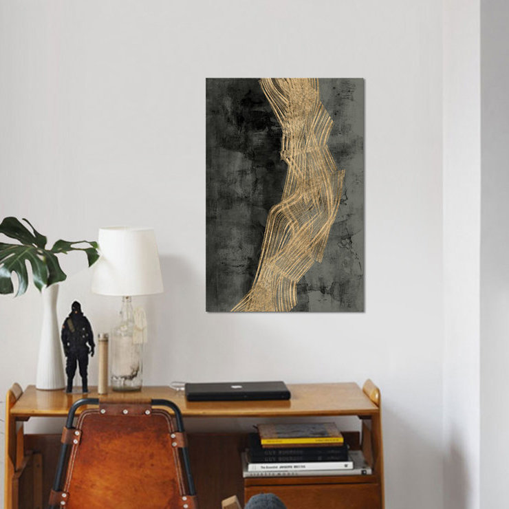 « tissé matrix i », reproduction sur toile, H 12 po x l 8 po x P 0,75 po, Toile tendue, Pas de tapis