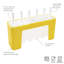 Tovolo Classic Pop Molds with Tray (Set of 6)