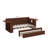 Full Size Wooden Daybed With Built-In Storage Drawers, Separable Desk, And Adjustable Hydraulic Side Table-1796604477-1796604479