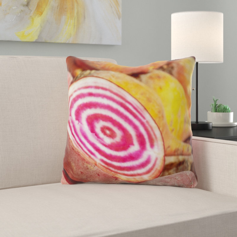 Microsuede Throw Pillow