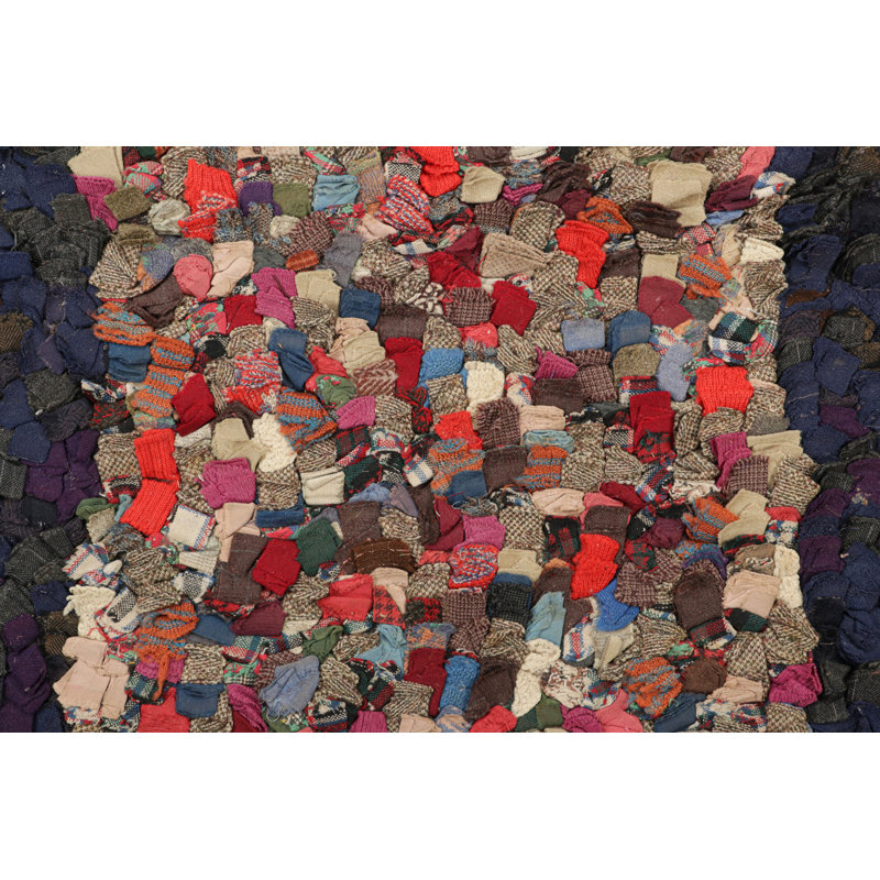 One-of-a-Kind 2'1x3'9 1920s Wool Area Rug