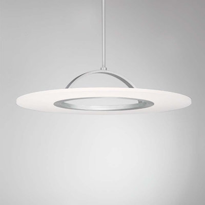 Zamir Acrylic LED Semi Flush Mount