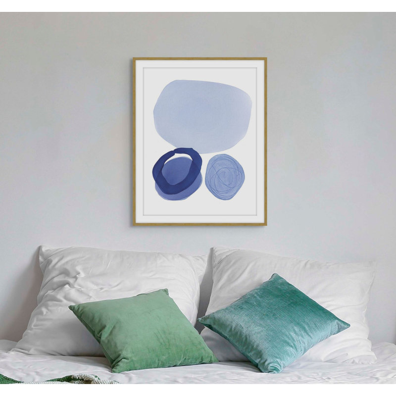 Abstract Print by Simone Christen, 26.48" H x 21.48" W