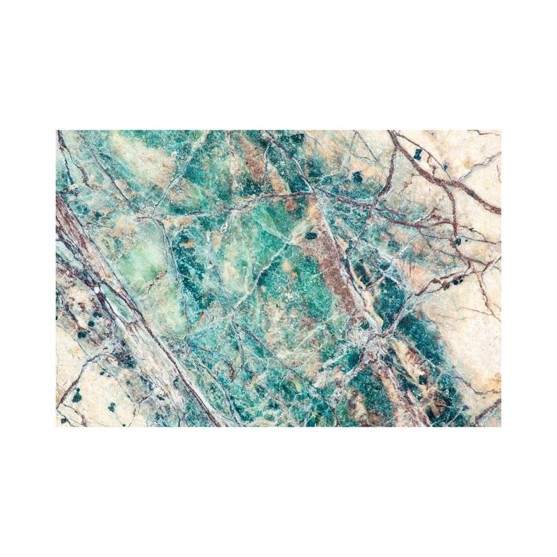 Usa, California. Detail Of Cut Slab Of Marble Rock. 1 Piece Wrapped Canvas Wall Art, 20.32cm H x 30.48cm W