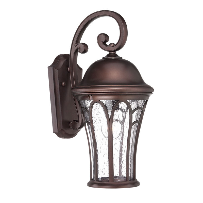 Lanterne murale d'extérieur Berube, Bronze architectural, H 22,5 po x l 10,5 po x P 13,25 po