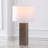 Vivas Travertine Table Lamp