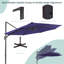 Parasol en porte-à-faux 11 pi Akevia-1606021858