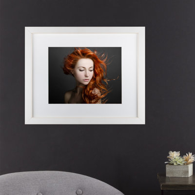 « red cheveu », reproduction de photo sur toile