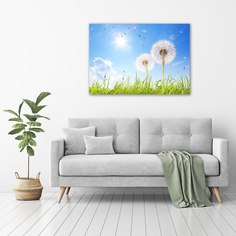 Dandelions - Wrapped Canvas Print