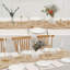 Chemin de table rectangulaire en polyester Nini-986562984