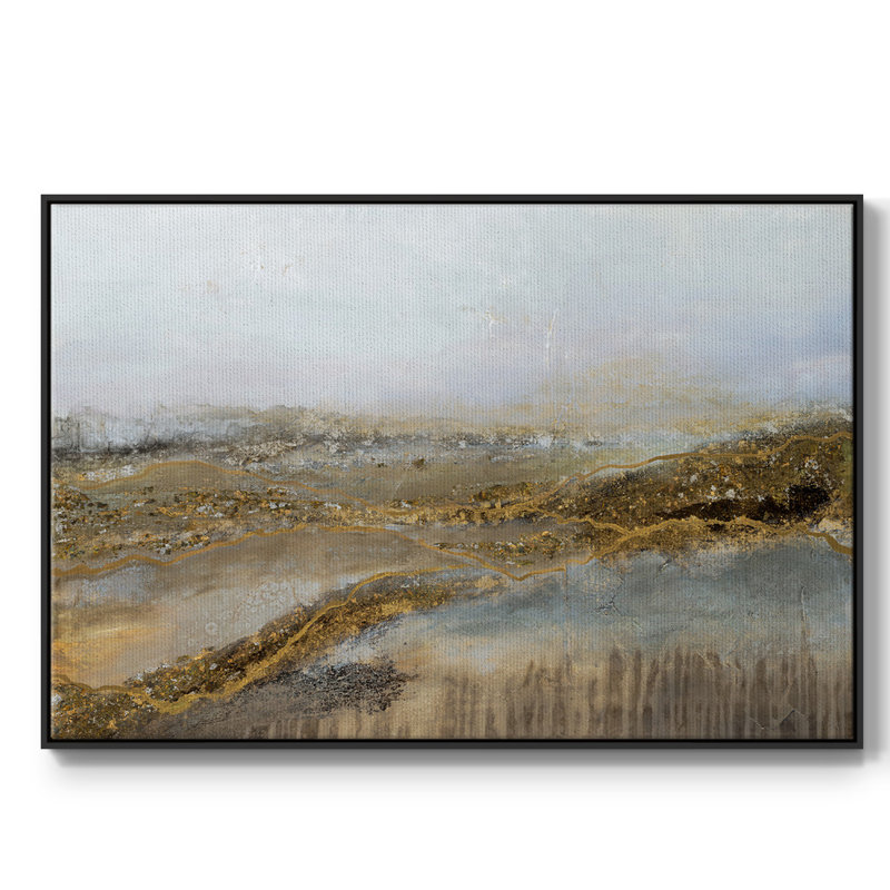 «Where Are We Going», reproduction d'art sur toile, Toile avec cadre flottant noir, H 17 po x l 25 po x P 2 po
