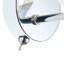 Syreeta Steel Flush Mounted Sconce
