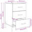 40cm W Manufactured Wood Bedside Table-508761757