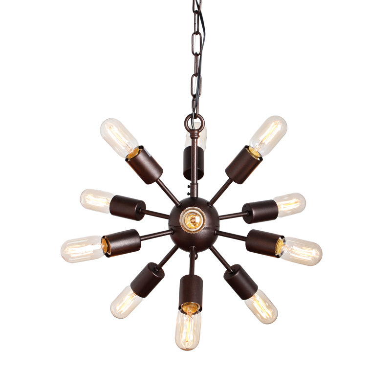 Horsforth 12 - Light Dimmable Sputnik Sphere Chandelier