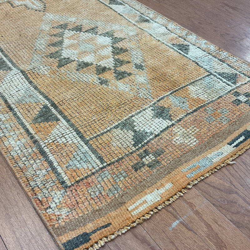 Foundry Select Handmade Turkish Oushak Wool Runner
