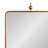 Kasota Brass Rectangular Wall Mirror-733511450-733511428
