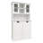 Modern Alvenia Freestanding Linen Cabinet