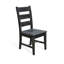 Ensemble de chaises de salle à manger 2 pièces, en échelle-106065232