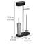 WENKO Free-Standing Toilet Brush and Holder-1003375914